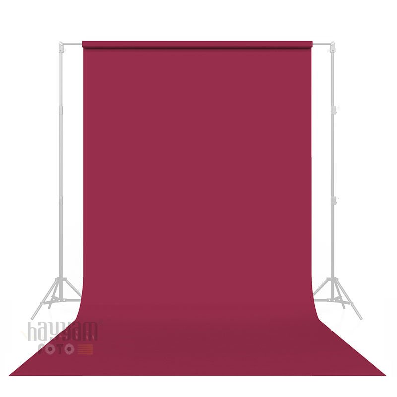 Gdx Seyyar Kağıt Sonsuz Stüdyo Fon Perde (Crimson) 2.70x11 Metre