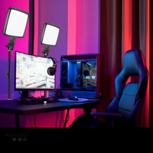 Gdx PRO Led GX-300 - 2'li ST-60 RGB Led Tüp Gamer Yayıncı Led Işık Kiti