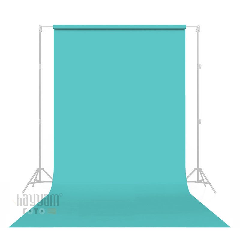 Gdx Seyyar Kağıt Sonsuz Stüdyo Fon Perde (Baby Blue) 2.70x11 Metre