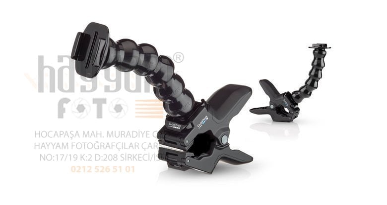 GoPro Jaws: Flex Clamp / Esnek Mandal + Esnek Boyun