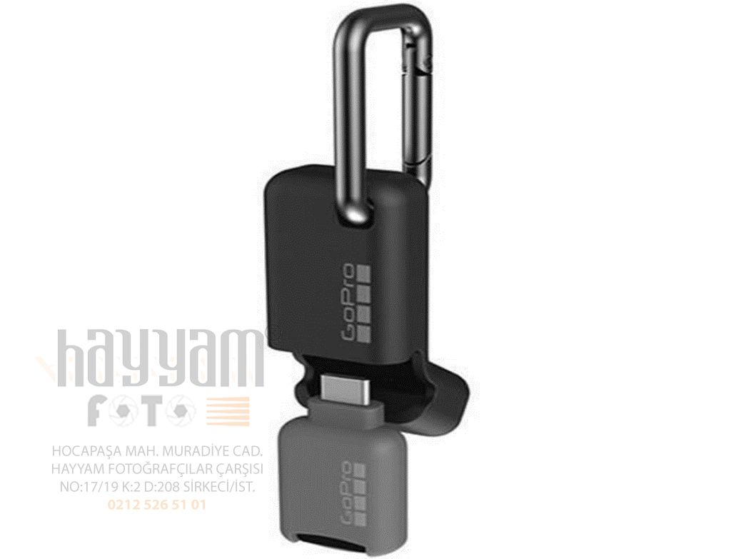 GoPro Quick Key: Mikro SD Kart Okuyucu - Mikro Type C Konnektör