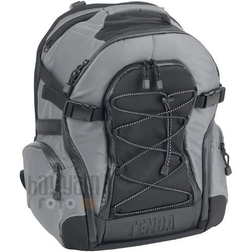 Tenba Shootout Backpack, Small (Silver and Black)