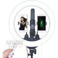 HFT Ring Light Sürekli Led Işık Seti - Mikrofon Tutuculu Kumandalı Tripod 18