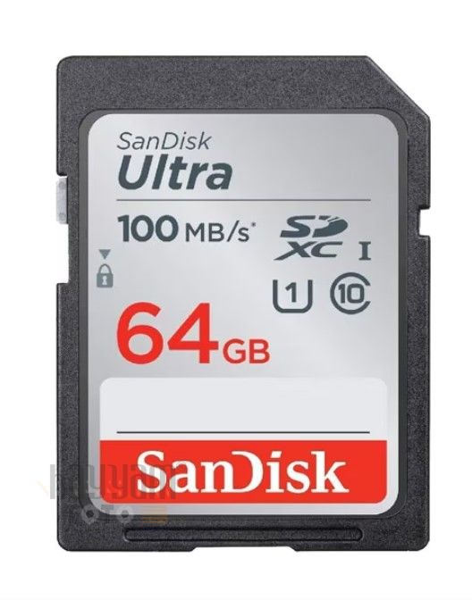 Sandisk 64gb Sd Ultra 100mb/s Sdxc Hafıza Kartı