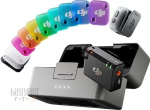 DJI Mic Mini 2 Kişilik Kompakt Kablosuz Mikrofon Sistemi (2TX+1RX+Charging Case)