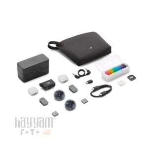 DJI Mic Mini 2 Kişilik Kompakt Kablosuz Mikrofon Sistemi (2TX+1RX+Charging Case)