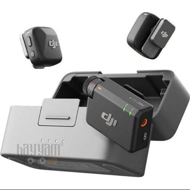 DJI Mic Mini 2 Kişilik Kompakt Kablosuz Mikrofon Sistemi (2TX+1RX+Charging Case)