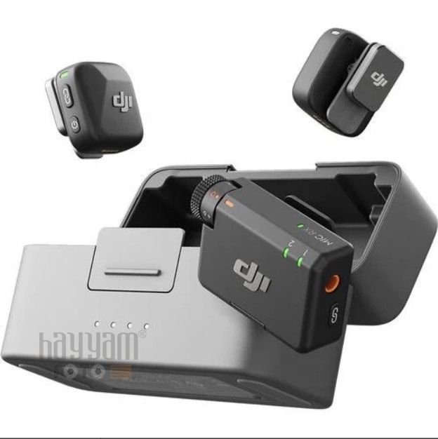 DJI Mic Mini 2 Kişilik Kompakt Kablosuz Mikrofon Sistemi (2TX+1RX+Charging Case)