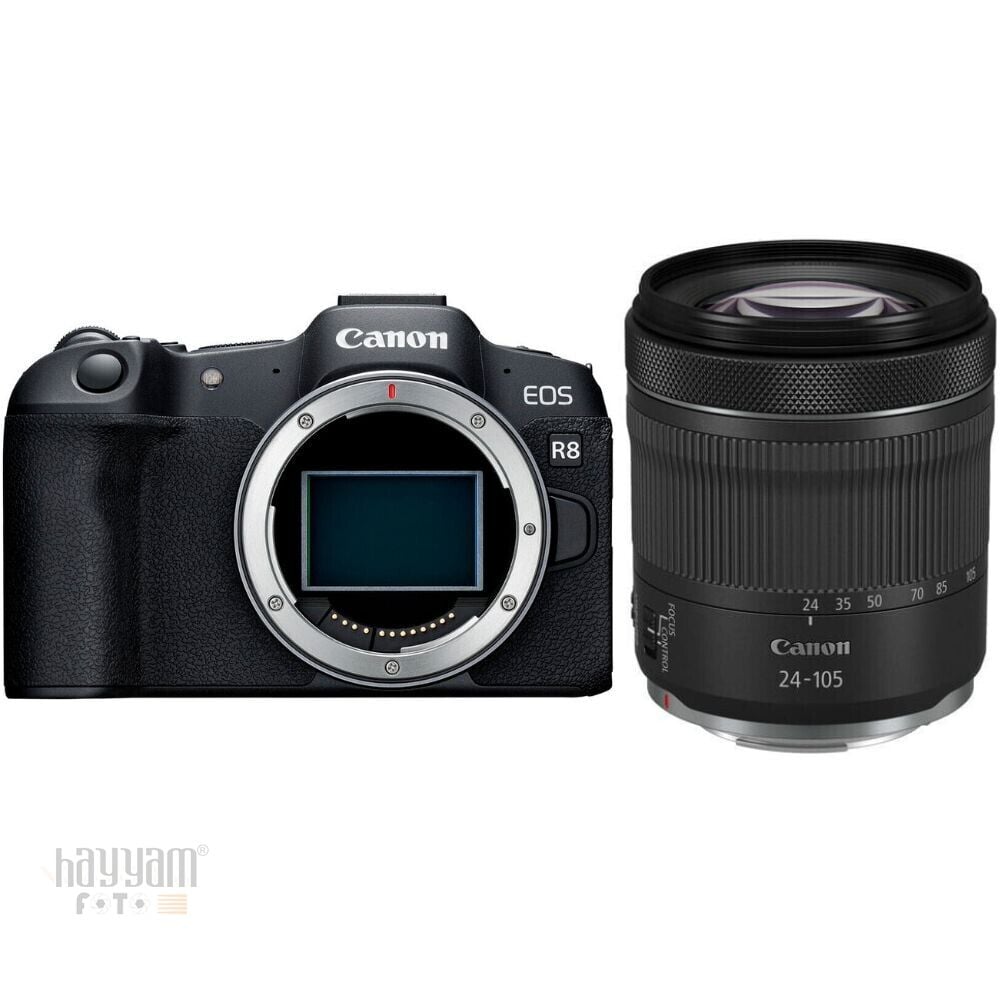 Canon EOS R8 RF 24-105mm f/4-7.1 IS STM Lens Kit