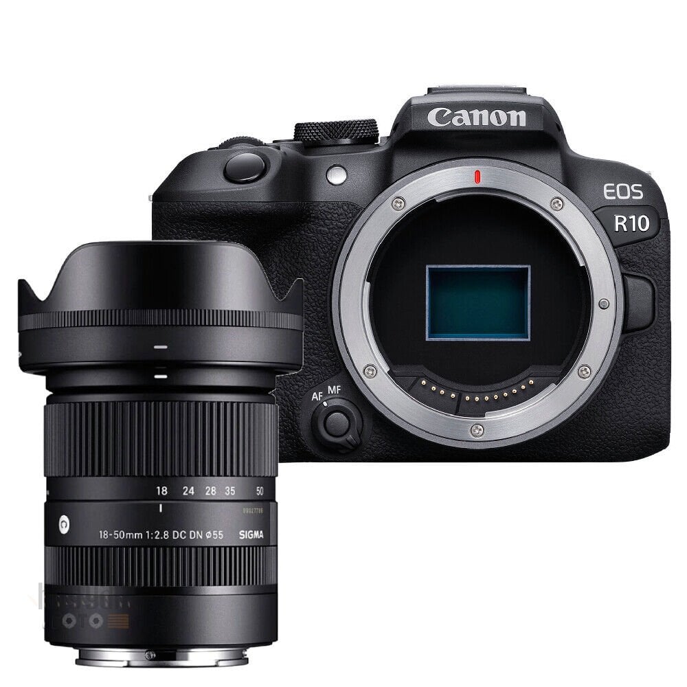 Canon EOS R10 + Sigma 18-50mm f/2.8 DC DN Contemporary Lens