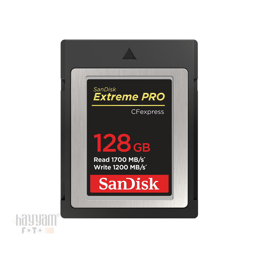 SanDisk 128GB 1700MB/s Extreme PRO CFexpress Type B Hafıza Kartı