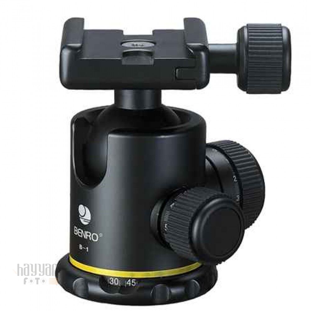 Benro B-1+Pu50 Ball Head Tripod Kafası