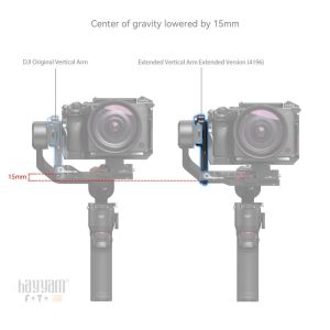 SmallRig 4196 DJI RS 3 Mini  için  Genişletilmiş Dikey Kol