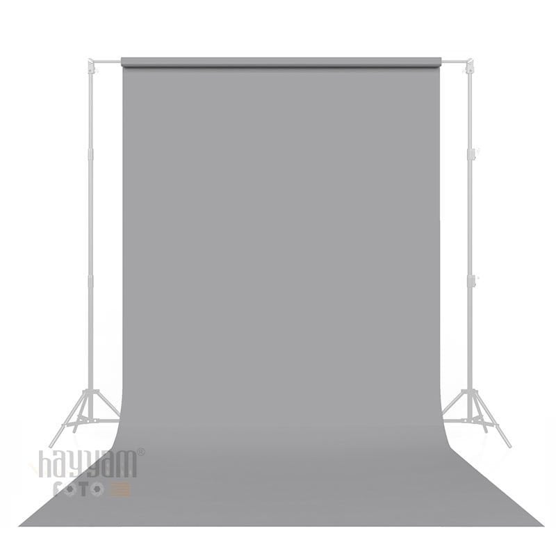 Gdx Seyyar Kağıt Sonsuz Stüdyo Fon Perde (Grey/Gri) 2.70x11 Metre