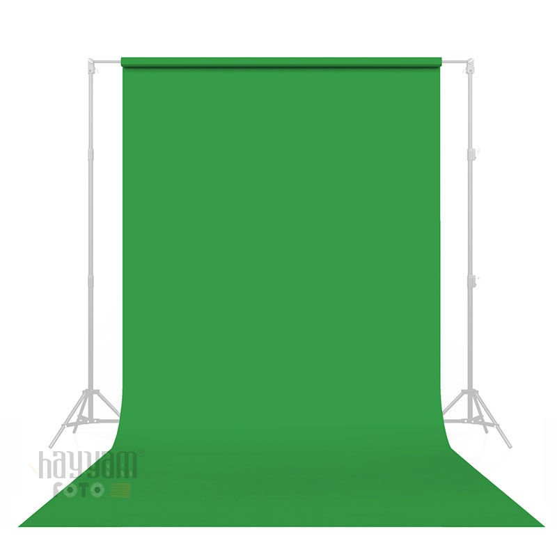 Gdx Seyyar Kağıt Sonsuz Stüdyo Fon Perde (Green/Yeşil) 2.70x11 Metre