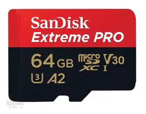 Sandisk Extreme Pro 64GB Micro SD Hafıza Kartı 200Mb/90Mb