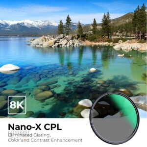 K&F Concept 67mm Nano X MRC  CPL Filter