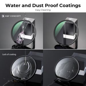K&F Concept 67mm Nano X MRC  CPL Filter