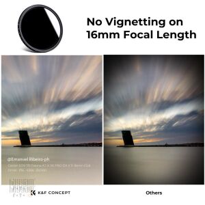K&F Concept 49mm C-SERIES ND2-ND400 (1 ile 9 Stop) VARIABLE ND Filtre