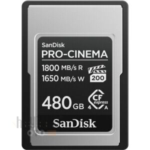 SanDisk 480GB PRO-CINEMA CFexpress Type A Hafıza Kartı