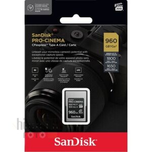SanDisk 960GB PRO-CINEMA CFexpress Type A Hafıza Kartı