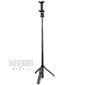 Kingjoy M070 Selfi Monopod Kablosuz  Uzaktan Kumanda ile