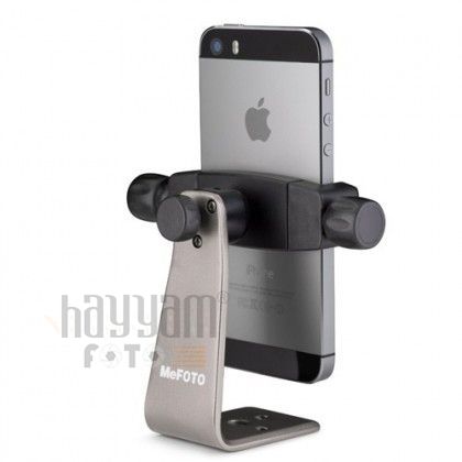 Benro MeFoto Aluminum Phone Holder Titanium