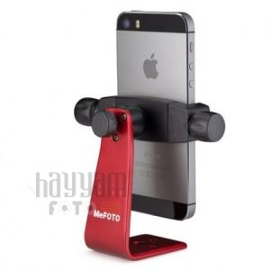 Benro MeFoto Aluminum Phone Holder Red