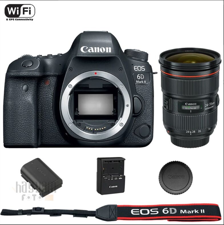 Canon EOS 6D Mark II + 24-70mm f/2.8L II USM Kit