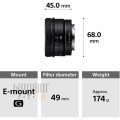 Sony FE 50mm f/2.5 G Lens