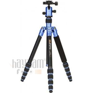 Benro MeFOTO C1350Q1B RoadTrip Carbon Fiber Travel Tripod Kit(Blue)