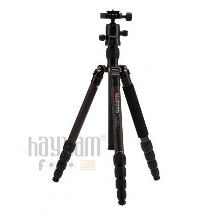 Benro MeFOTO C1350Q1K RoadTrip Carbon Fiber Travel Tripod Kit(Black)