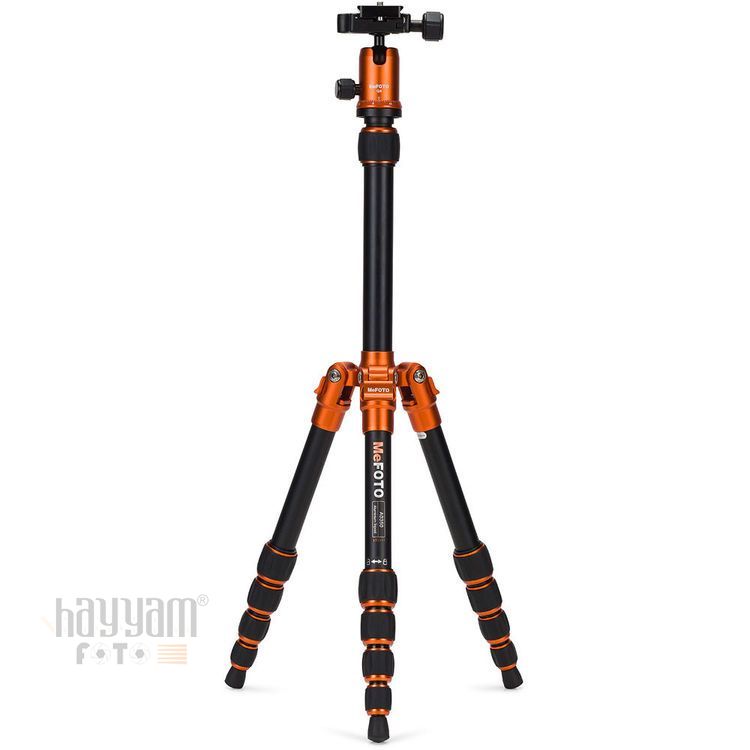 Benro MeFOTO A0350Q0O BackPacker Travel Tripod Kit (Orange)