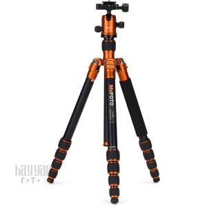 Benro MeFOTO A1350Q1C RoadTrip Aluminum Travel Tripod Kit (Orange)