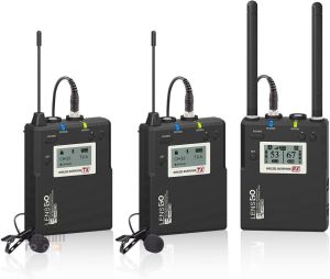 LENSGO LWM-338C Kablosuz İkili Yaka Mikrofonu Seti