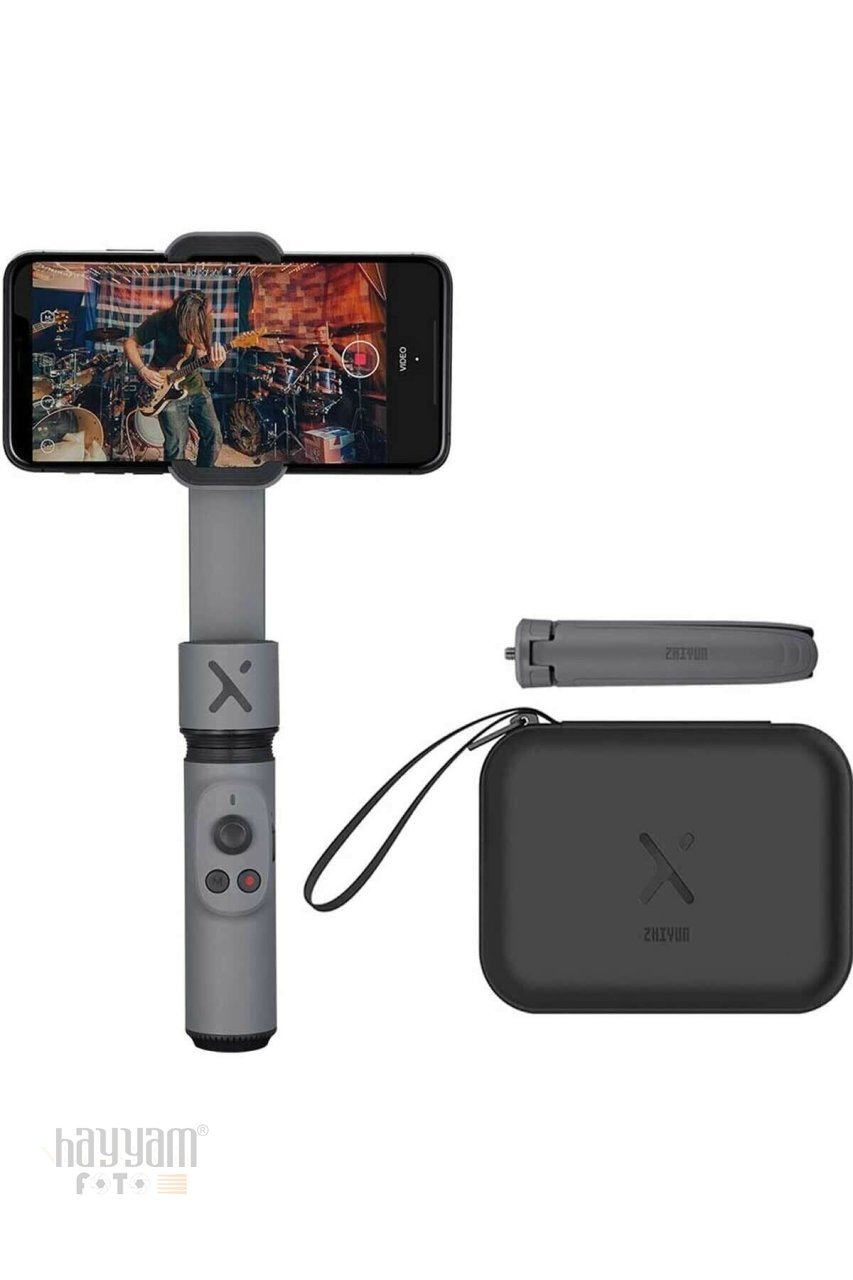 ZHIYUN Smooth X Gri Essential  Akıllı Cep Telefon Görüntü Sabitleyici Gimball - Beyaz