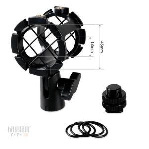 SmallRig 1859 Mikrofon Kasa Bağlantı Aparatı Boom Sopası için
