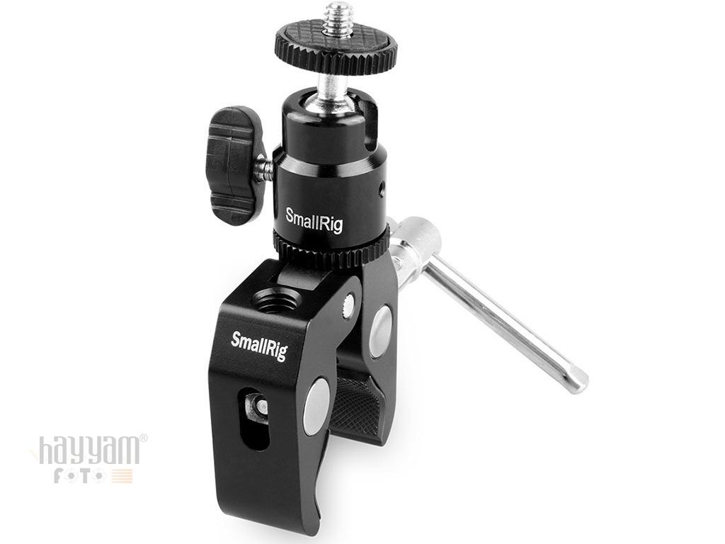 SmallRig 1124 1/4'' Top Başlıklı Süper Kelepçe
