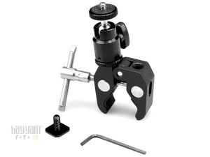 SmallRig 1124 1/4'' Top Başlıklı Süper Kelepçe