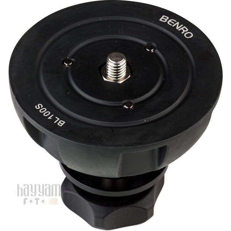 Benro 100 mm Yarım Küre Düzlem Adaptörü