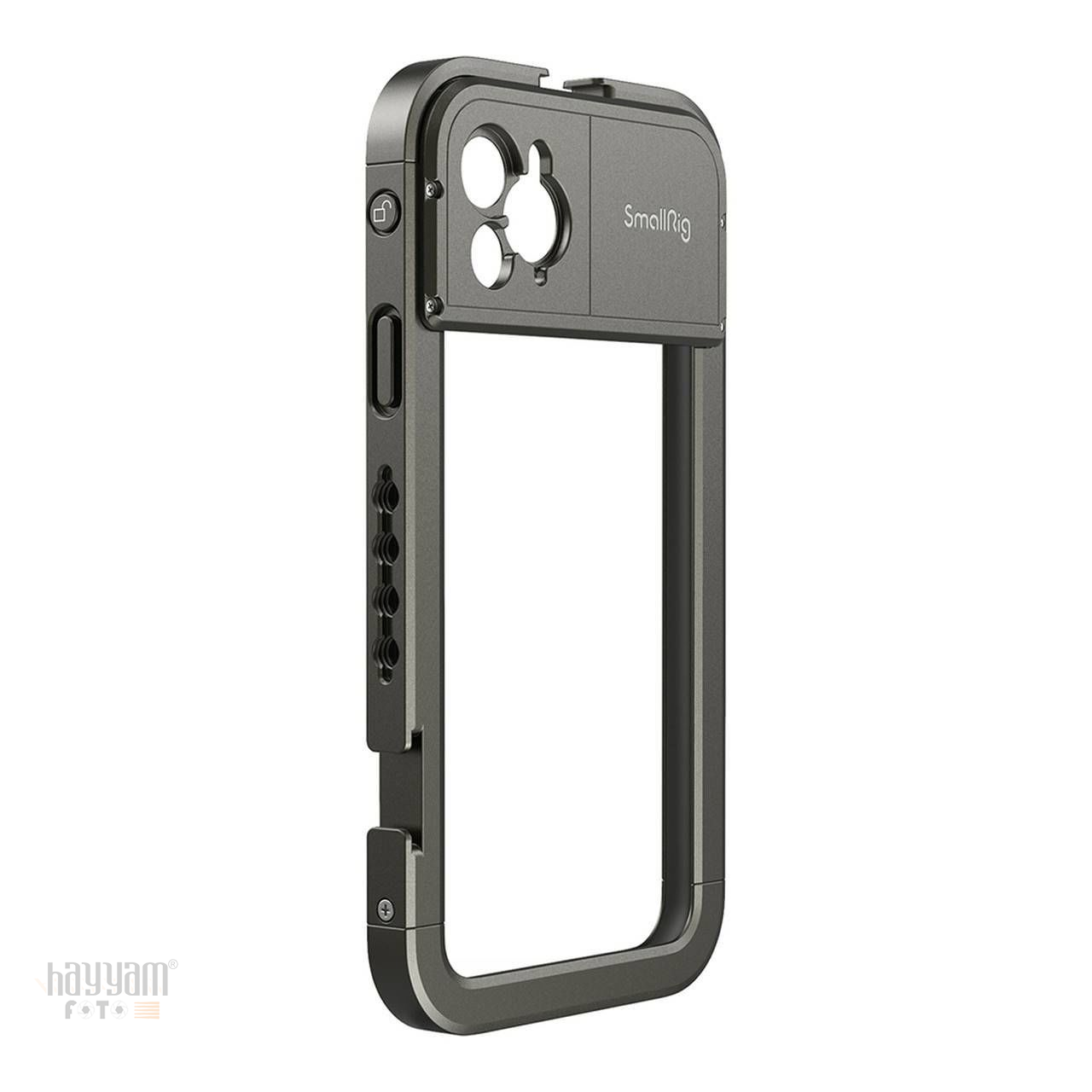 SmallRig 2777 İPhone 11 Pro Max için Pro Mobil Kafes (17 mm dişli lens sürümü)