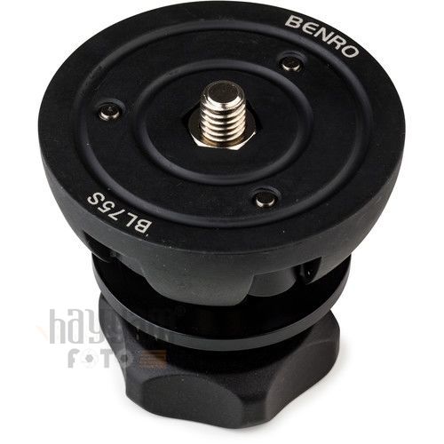 Benro 75 mm Yarım Küre Düzlem Adaptörü