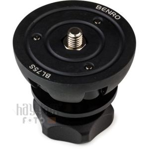 Benro 75 mm Yarım Küre Düzlem Adaptörü