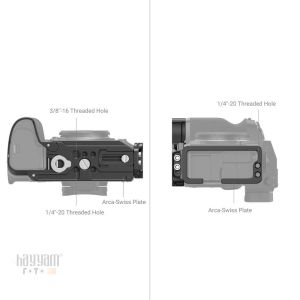 SmallRig 3928B FUJIFILM X-H2 / X-H2S  için  L Braketi