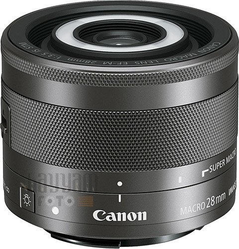 Canon EF-M 28 mm f/3.5 Macro IS STM Lens