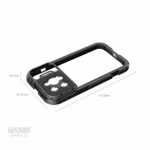 SmallRig 4077 iPhone 14 Pro Max için Mobil Video Kafesi