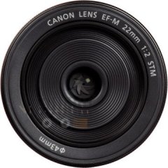 Canon EF-M 22mm f/2 STM Lens