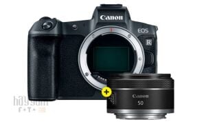 CANON EOS R  BODY + CANON RF 50MM 1.8 STM LENS KİT