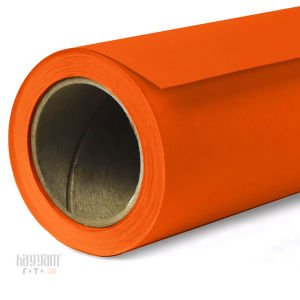 Gdx Sabit (Tavan & Duvar) Kağıt Sonsuz Stüdyo Fon Perde (Tangelo) 2.70x11 Metre