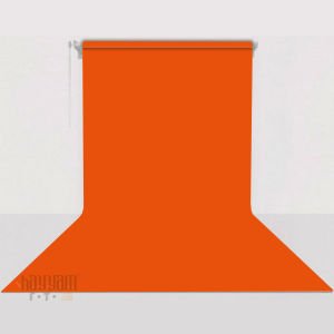 Gdx Sabit (Tavan & Duvar) Kağıt Sonsuz Stüdyo Fon Perde (Tangelo) 2.70x11 Metre